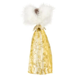 Northlight 10" Gold And White Angel Christmas Tree Topper, Unlit -Northlight Shop northlight e27404 4updated 39928.1640647156
