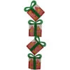 Northlight 44" Lighted Red Tinsel Stacked Gift Boxes Outdoor Christmas Decoration -Northlight Shop northlight h83203 01 70611.1689172435