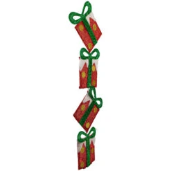 Northlight 44" Lighted Red Tinsel Stacked Gift Boxes Outdoor Christmas Decoration 10 Northlight 44" Lighted Red Tinsel Stacked Gift Boxes Outdoor Christmas Decoration -Northlight Shop northlight h83203 02 98271.1696436028