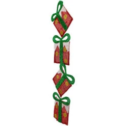 Northlight 44" Lighted Red Tinsel Stacked Gift Boxes Outdoor Christmas Decoration 11 Northlight 44" Lighted Red Tinsel Stacked Gift Boxes Outdoor Christmas Decoration -Northlight Shop northlight h83203 03 25323.1696436028
