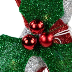 Northlight 27" Lighted Sparkling Red And Silver Double Candy Cane Outdoor Christmas Decor -Northlight Shop northlight h88866 04 17890.1689172109