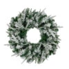 Northlight Flocked Winfield Fir Artificial Christmas Wreath - 24-Inch, Unlit -Northlight Shop northlight hb27067 19069.1588358755