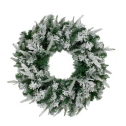 Northlight Flocked Winfield Fir Artificial Christmas Wreath - 36-Inch, Unlit