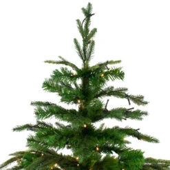 Northlight 7.5' Pre-Lit Full Roosevelt Fir Artificial Christmas Tree - Warm White LED Lights -Northlight Shop northlight hb27075 3 76704.1663689159