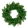 Northlight Pre-Lit Roosevelt Fir Artificial Christmas Wreath - 36-Inch, Warm White LED Lights -Northlight Shop northlight hb27080 03686.1588358779