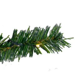 Northlight 7.5' Pre-Lit Medium Flocked Winter Park Fir Artificial Christmas Tree - Warm Clear LED Lights -Northlight Shop northlight hb27124 3 26307.1664379970
