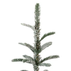 Northlight 7.5' Slim Flocked Nordmann Fir Artificial Christmas Tree - Unlit 10 Northlight 7.5' Slim Flocked Nordmann Fir Artificial Christmas Tree - Unlit -Northlight Shop northlight j00089 5 31528.1637238876