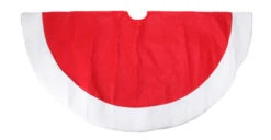 Northlight 48" Red And White Traditional Christmas Tree Skirt With Border 7 Northlight 48" Red And White Traditional Christmas Tree Skirt With Border -Northlight Shop northlight l18987 3 92068.1665610755