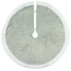 Northlight 20" Silver Glittered Mini Christmas Tree Skirt With White Fur Trim 2 Northlight 20" Silver Glittered Mini Christmas Tree Skirt With White Fur Trim -Northlight Shop northlight l27918 0120copy 07104.1689345455