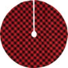 Northlight 20" Red And Black Buffalo Plaid Mini Christmas Tree Skirt 2 Northlight 20" Red And Black Buffalo Plaid Mini Christmas Tree Skirt -Northlight Shop northlight l27923 01 61047.1689345454