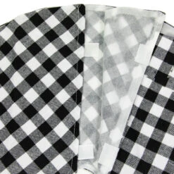Northlight 20" White And Black Buffalo Plaid Mini Christmas Tree Skirt -Northlight Shop northlight l27924 0320copy 79121.1691161229