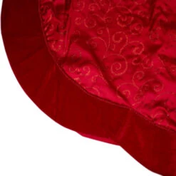 Northlight 48" Red Glittered Swirl Trimmed Christmas Tree Skirt 7 Northlight 48" Red Glittered Swirl Trimmed Christmas Tree Skirt -Northlight Shop northlight l34499 4 75775.1665433296
