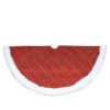 Northlight 20" Red And Gold Plaid Glittered Mini Christmas Tree Skirt -Northlight Shop northlight l85595 1 99111.1665346440
