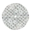 Northlight 20" White And Silver Sequin Snowflake Mini Christmas Tree Skirt 1 Northlight 20" White And Silver Sequin Snowflake Mini Christmas Tree Skirt -Northlight Shop northlight l85598 1 58313.1665346761