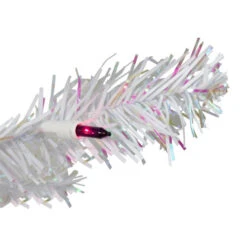 Northlight 3' Pre-Lit White Medium Iridescent Pine Artificial Christmas Tree - Purple Lights -Northlight Shop northlight m88688 3 92449.1588368974