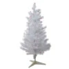 Northlight 3' Pre-Lit White Medium Iridescent Pine Artificial Christmas Tree - Purple Lights -Northlight Shop northlight m88688 34686.1588368972