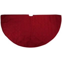 Northlight 48" Red Quilted Christmas Hexagon Tree Skirt With Velvety Trim -Northlight Shop northlight n02720 13172.1664901050