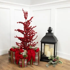 Northlight 30" Red Berries Artificial Christmas Twig Tree, Unlit -Northlight Shop northlight nl00338 styled 13154.1686143936