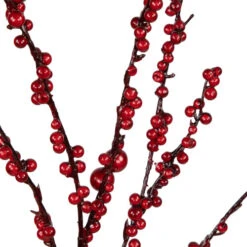 Northlight 50" Artificial Red Berry Christmas Twig Tree With Square Stand, Unlit -Northlight Shop northlight nl00343 3 61515.1686144238