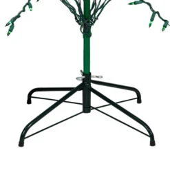 Northlight 6' Pre-Lit Green Cascade Twig Tree Christmas Outdoor Decor - Green Lights 12 Northlight 6' Pre-Lit Green Cascade Twig Tree Christmas Outdoor Decor - Green Lights -Northlight Shop northlight nl01039 5 68594.1665174040
