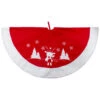 Northlight 48" Red And White Winter Reindeer Embroidered Christmas Tree Skirt -Northlight Shop northlight nl01831 1 updated 85481.1612412064