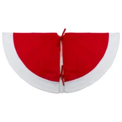 Northlight 48" Red And White Winter Reindeer Embroidered Christmas Tree Skirt -Northlight Shop northlight nl01831 3 updated 14951.1663687955