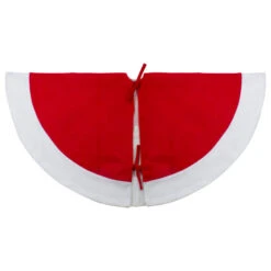 Northlight 48" Red Sleigh And Reindeer Embroidered Christmas Tree Skirt -Northlight Shop northlight nl01832 3 updated 75532.1612412059