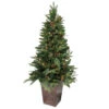Northlight 5' Pre-lit Green Potted Mixed Winter Pine Medium Artificial Christmas Tree - Clear Lights 2 Northlight 5' Pre-lit Green Potted Mixed Winter Pine Medium Artificial Christmas Tree - Clear Lights -Northlight Shop northlight nl03200 one 88931.1588356254