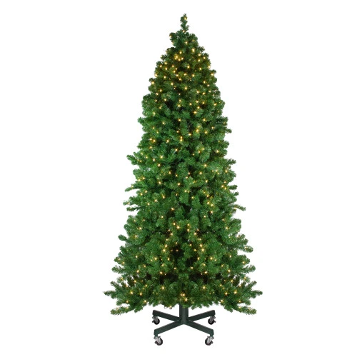 Northlight 7.5' Pre-Lit Slim Olympia Pine Artificial Christmas Tree - Warm White Lights 3 Northlight 7.5' Pre-Lit Slim Olympia Pine Artificial Christmas Tree - Warm White Lights