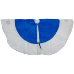 Northlight 21.5" Blue And White Ford Scalloped Mini Christmas Tree Skirt 8 Northlight 21.5" Blue And White Ford Scalloped Mini Christmas Tree Skirt -Northlight Shop northlight nl03736 4 13668.1588356434