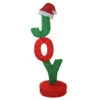 Northlight 43.5" Rotating Red And Green Lighted "JOY" Sign Outdoor Christmas Decoration -Northlight Shop northlight pw16002 l2d 69430.1588415644