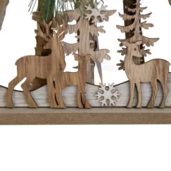 Northlight 11.75" LED Lighted Framed Woodland Deer With Winter Scene Christmas Decoration 7 Northlight 11.75" LED Lighted Framed Woodland Deer With Winter Scene Christmas Decoration -Northlight Shop northlight q526354 2 55375.1588415852