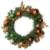 Northlight Green Foliage With Ornaments Artificial Christmas Wreath, 24-Inch, Unlit 2 Northlight Green Foliage With Ornaments Artificial Christmas Wreath, 24-Inch, Unlit -Northlight Shop northlight s04202 updated 18178.1659036534