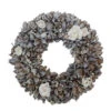 Northlight White Rose And Winter Botanicals Artificial Christmas Wreath, 13.5-Inch, Unlit -Northlight Shop northlight sh36213 24509.1588368904