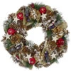 Northlight Frosted Berries, Fruit And Pine Cone Artificial Christmas Wreath - 10.5-Inch, Unlit 1 Northlight Frosted Berries, Fruit And Pine Cone Artificial Christmas Wreath - 10.5-Inch, Unlit -Northlight Shop northlight sh36226 1 44439.1587643942