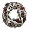Northlight Birch Bark And Pine Cones Artificial Christmas Wreath - 13.5-Inch, Unlit -Northlight Shop northlight sh86417 68979.1588349673