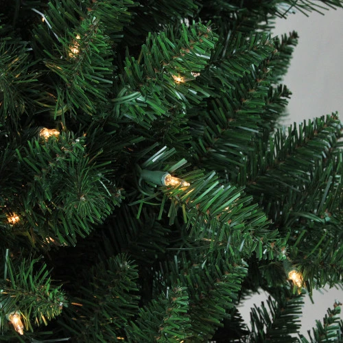 Northlight 12' Pre-Lit Green Montana Pine Artificial Christmas Tree - Clear Lights 4 Northlight 12' Pre-Lit Green Montana Pine Artificial Christmas Tree - Clear Lights - Image 2
