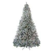 Northlight 9' Pre-Lit Flocked Winema Pine Artificial Christmas Tree - Clear Lights -Northlight Shop northlight sp15065 34511.1665580044