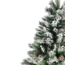Northlight 6' Medium Flocked Angel Pine Artificial Christmas Tree - Unlit -Northlight Shop northlight v03979 2 15287.1665580038