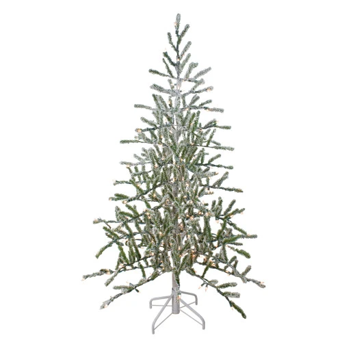 Northlight 5' Pre-Lit Medium Flocked Alpine Twig Artificial Christmas Tree - Warm White Lights 3 Northlight 5' Pre-Lit Medium Flocked Alpine Twig Artificial Christmas Tree - Warm White Lights