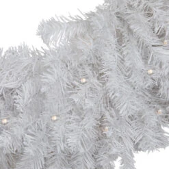 Northlight Pre-Lit LED White Canadian Pine Artificial Christmas Wreath, 30-Inch, Clear Lights 11 Northlight Pre-Lit LED White Canadian Pine Artificial Christmas Wreath, 30-Inch, Clear Lights -Northlight Shop northlight v15876 02 38863.1691679747