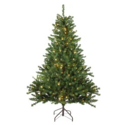 Northlight 5' Pre-Lit LED Medium Canadian Pine Artificial Christmas Tree - Candlelight Lights