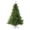 Northlight 5' Pre-Lit Medium Canadian Pine Artificial Christmas Tree - Multicolor Lights