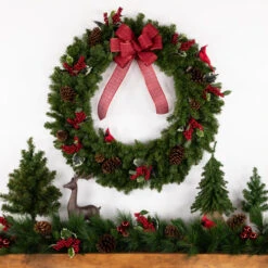 Northlight Canadian Pine Artificial Christmas Wreath, 36-Inch, Unlit 10 Northlight Canadian Pine Artificial Christmas Wreath, 36-Inch, Unlit -Northlight Shop northlight v15908 styled 30916.1689085520