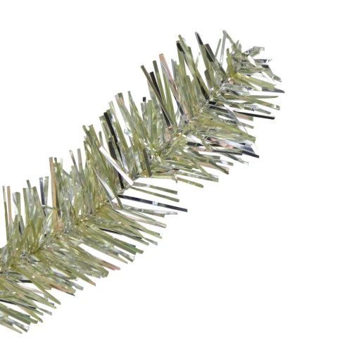 Northlight 9' Metallic Platinum Artificial Tinsel Christmas Tree - Unlit 4 Northlight 9' Metallic Platinum Artificial Tinsel Christmas Tree - Unlit - Image 2
