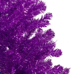 Northlight 4.5' Metallic Purple Tinsel Artificial Christmas Tree - Unlit -Northlight Shop northlight v27322 1 01625.1588358958