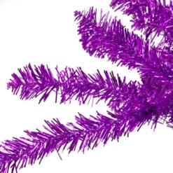 Northlight 7' Metallic Purple Tinsel Artificial Christmas Tree - Unlit -Northlight Shop northlight v27322 3 80200.1587643989