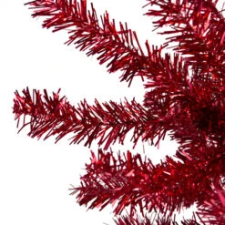 Northlight 7' Metallic Red Tinsel Artificial Christmas Tree - Unlit 9 Northlight 7' Metallic Red Tinsel Artificial Christmas Tree - Unlit -Northlight Shop northlight v27326 3 38360.1588356285