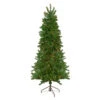Northlight 6.5' Pre-Lit Canadian Pine Slim Artificial Christmas Wall Tree - Multicolor Lights -Northlight Shop northlight v27344 update 34347.1665696781