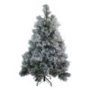 Northlight 4.5' Flocked Black Spruce Artificial Christmas Tree - Unlit -Northlight Shop northlight v27369 82017.1588356226